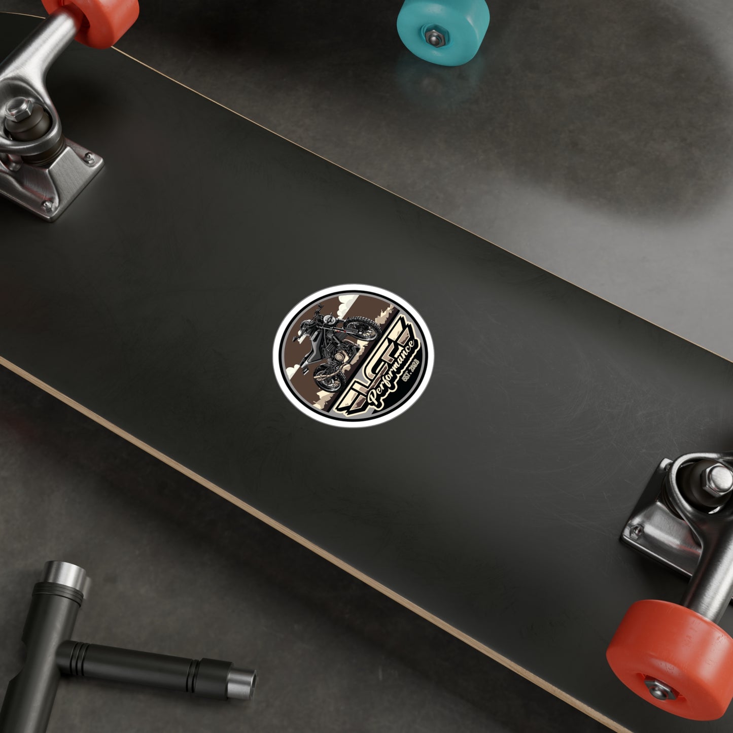 LCF Svartpilen 401 Circle Logo Sticker