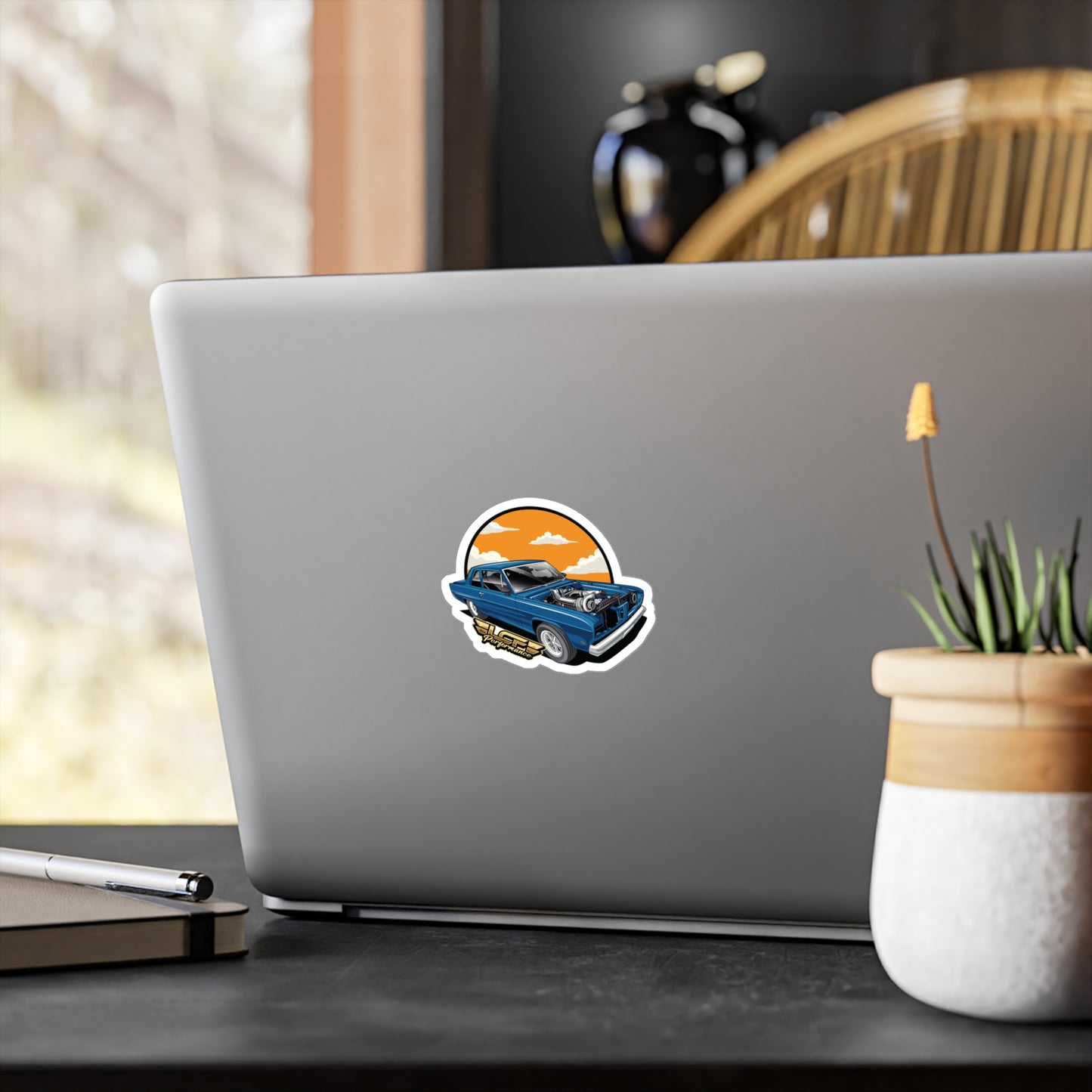 LCF Turbo Valiant Sunset Sticker