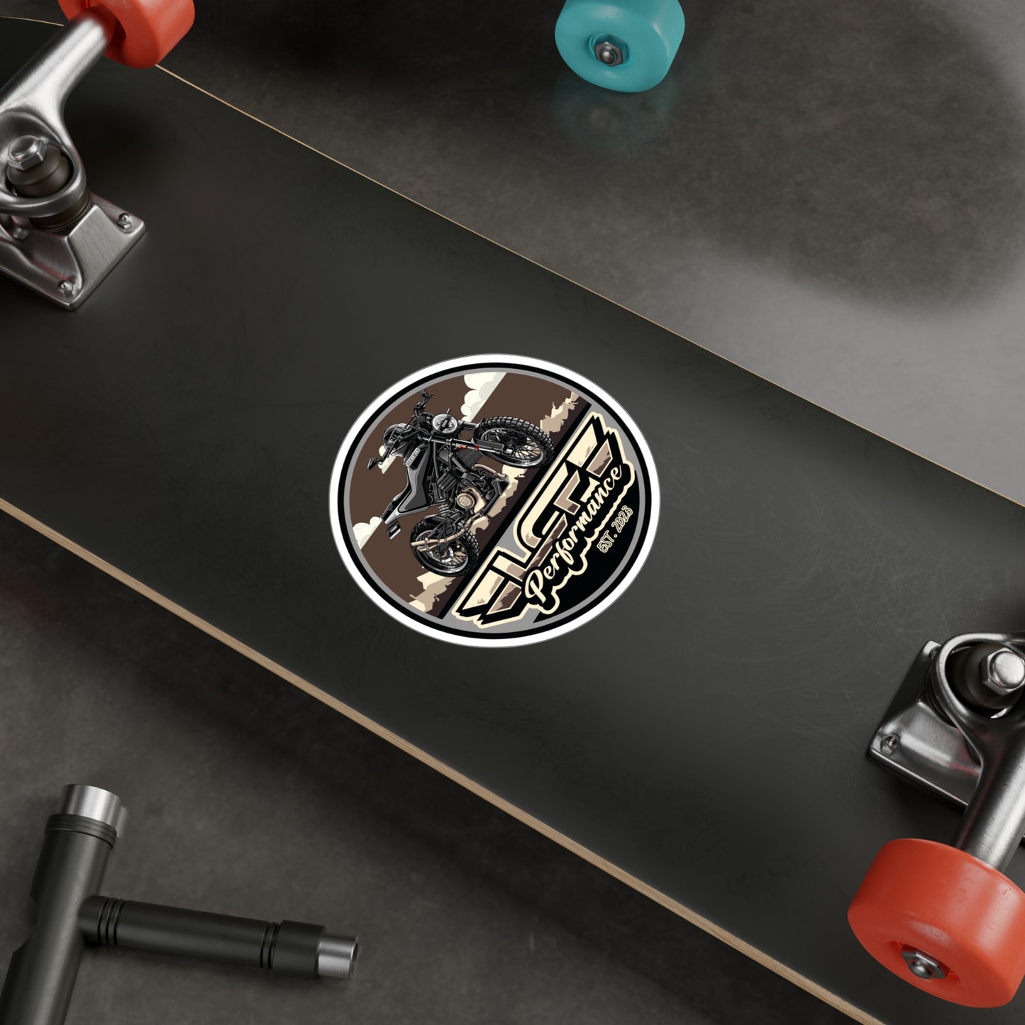 LCF Svartpilen 401 Circle Logo Sticker