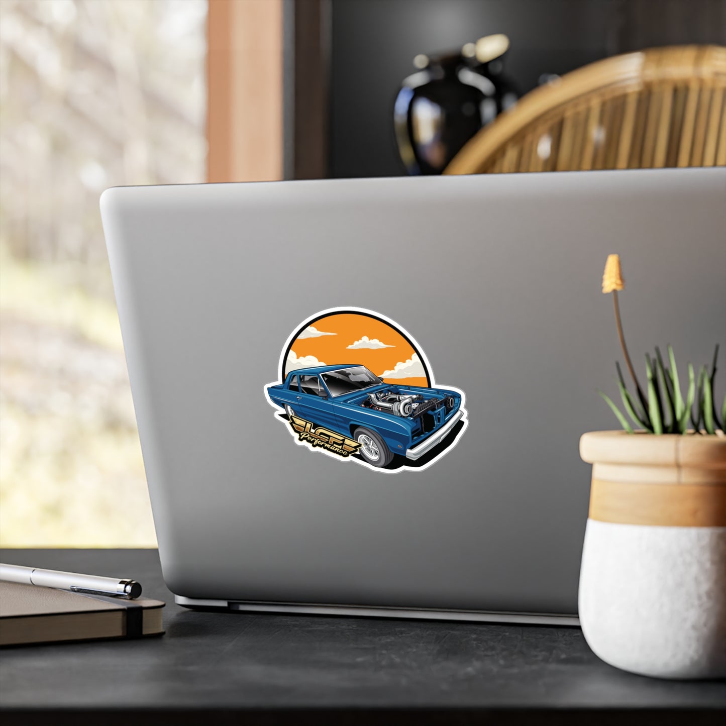LCF Turbo Valiant Sunset Sticker