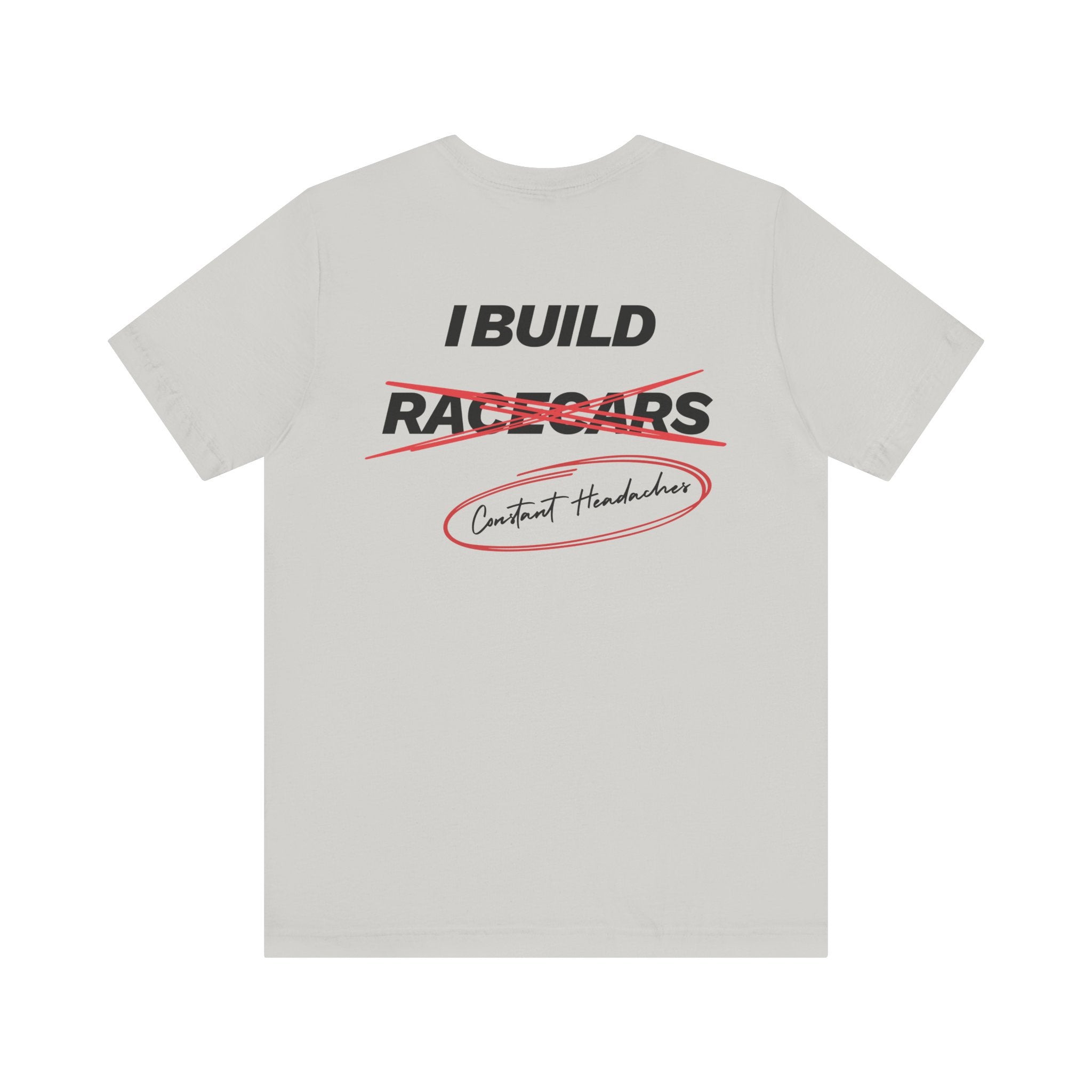 I Build Cars Racecars Graphic Tee