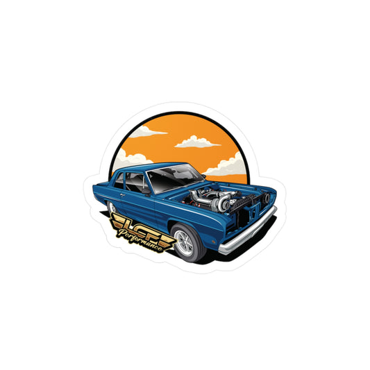 LCF Turbo Valiant Sunset Sticker