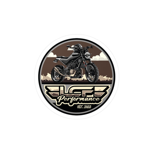 LCF Svartpilen 401 Circle Logo Sticker