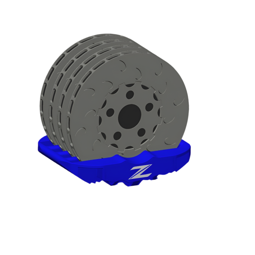 (** Digital 3d Print File**) Big Brake Kit Caliper Coasters