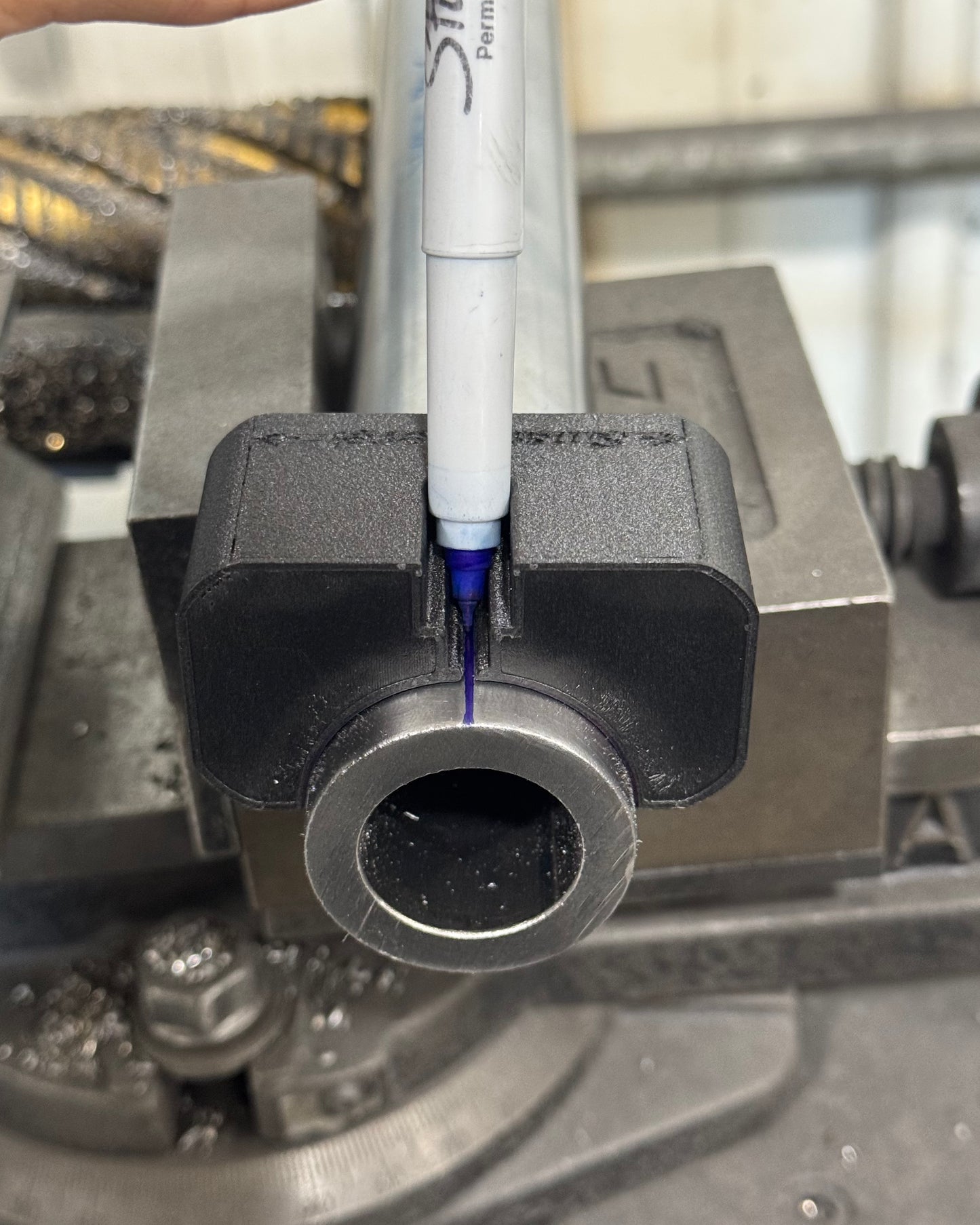 Tube Centerline Tracer - Magnetic Jig