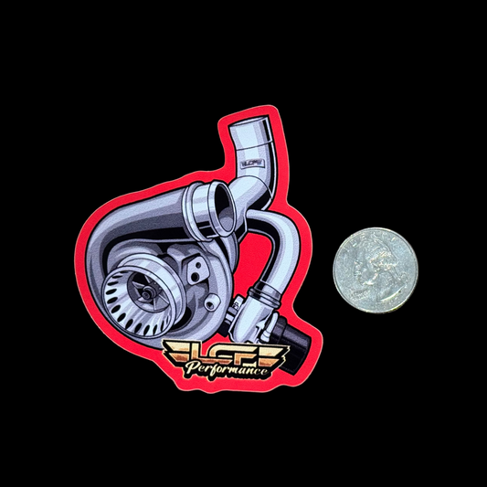 LCF Turbo Sticker
