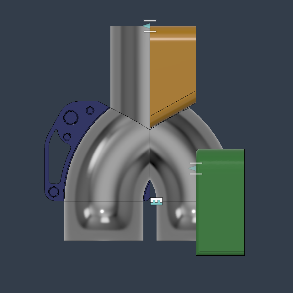 (** Digital 3D Print File**) Exhaust Cutting Jigs
