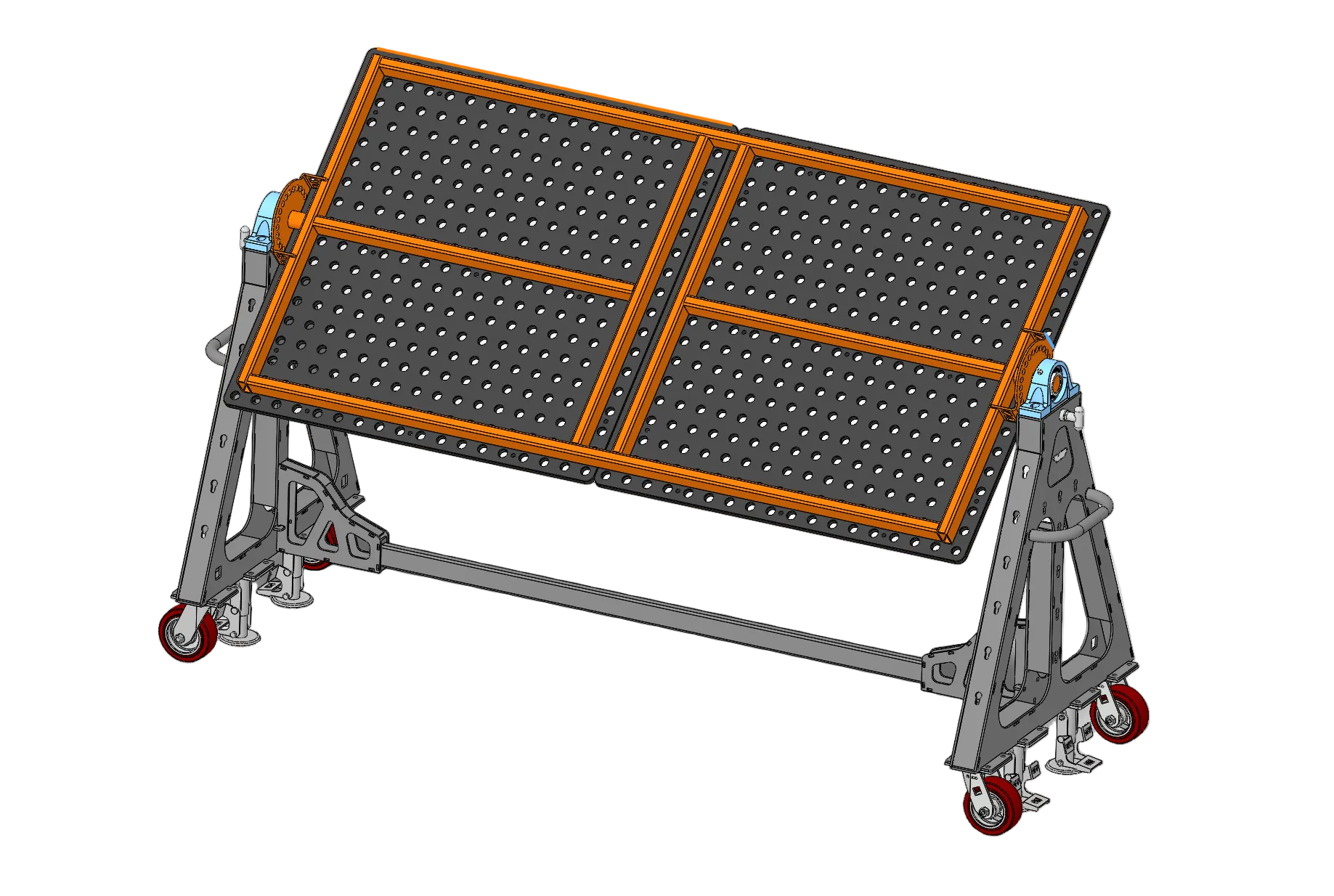 LCFPerformance 72" × 36" Rotisserie Fixture Table Plans — DIGITAL FILE SET ONLY
