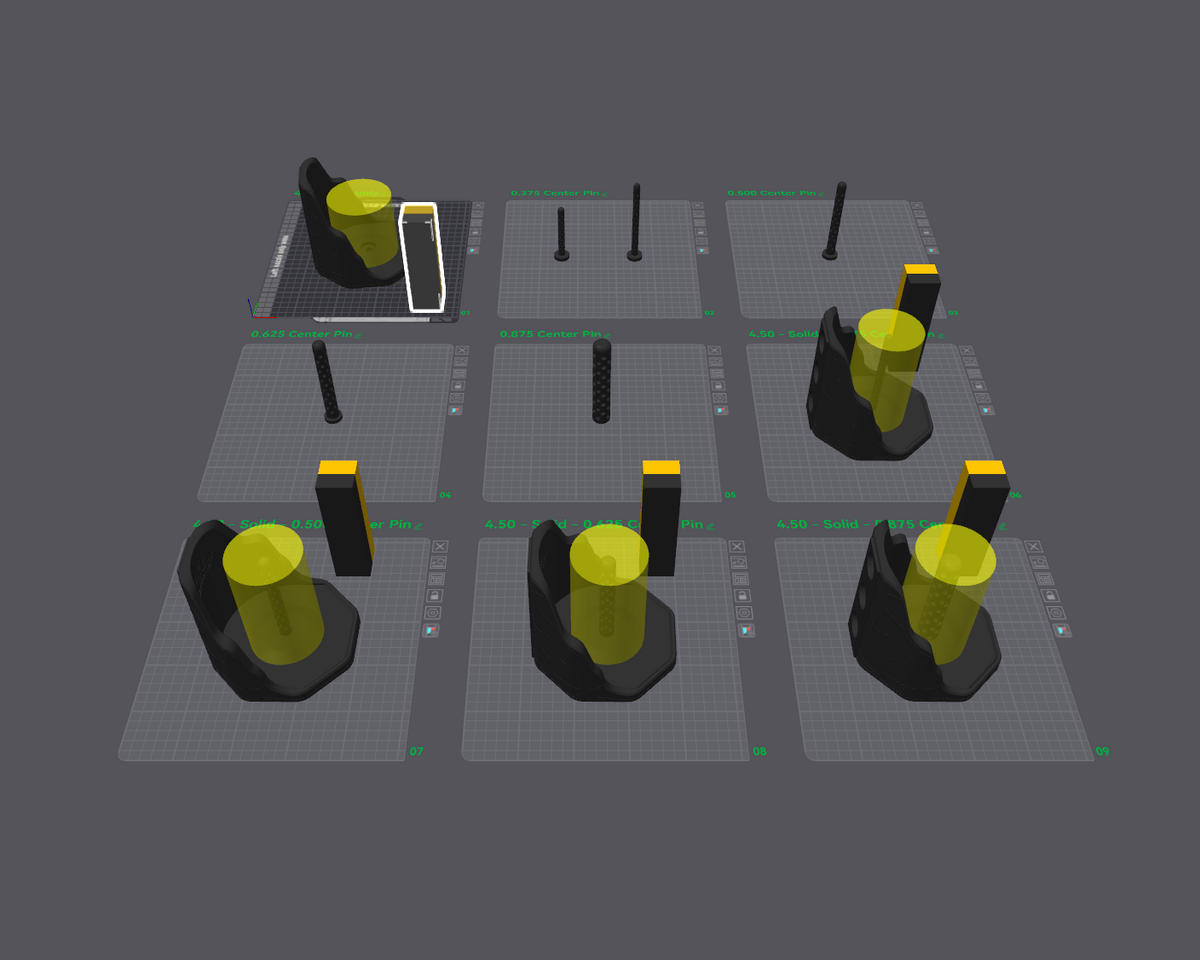 (** Digital 3D Print File ONLY**) Magnetic Disc Caddy