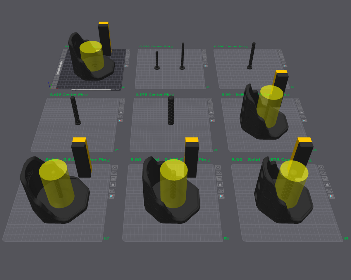 (** Digital 3D Print File ONLY**) Magnetic Disc Caddy